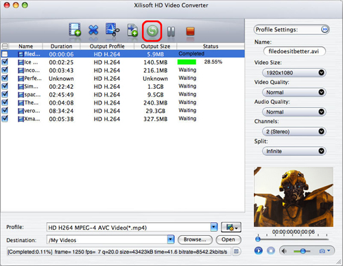 Convert HD videos to AVI on Mac, Mac convert HD videos to AVI, HD video converter on Mac