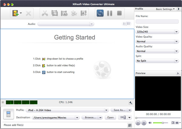 Xilisoft Video Converter Ultimate for Mac