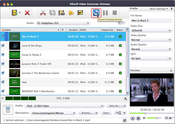Xilisoft Video Converter Ultimate for Mac