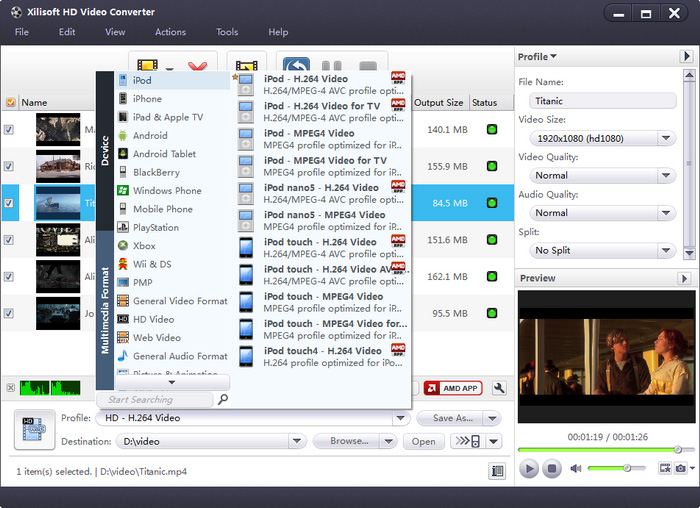 Xilisoft HD Video Converter